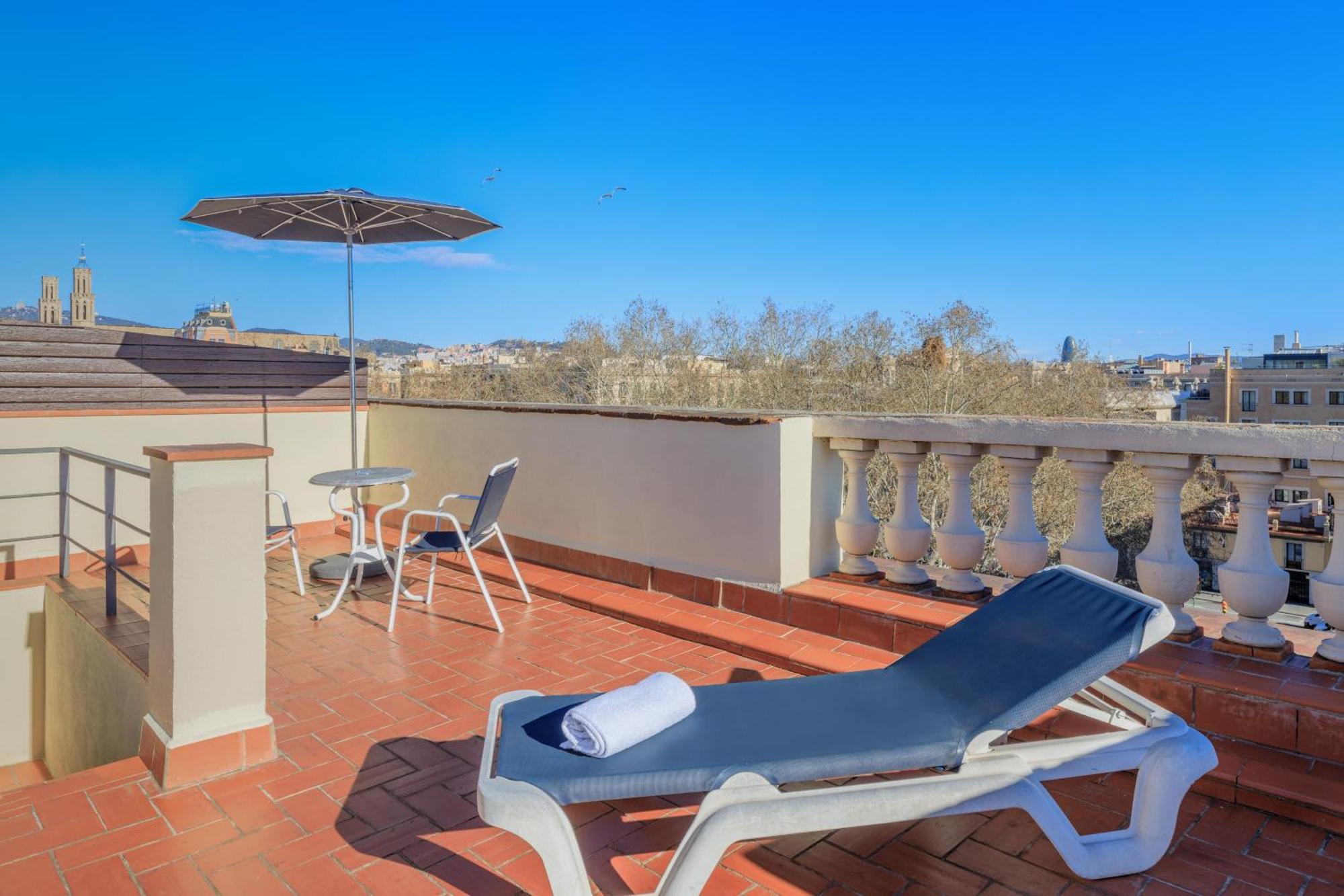Hotel Del Mar Barcelona Bagian luar foto
